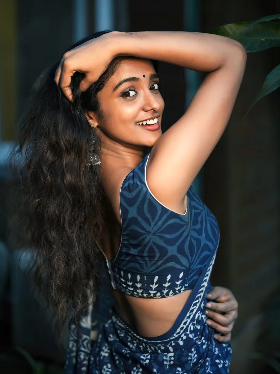 Roopa Koduvayur Cute Photos in Saree