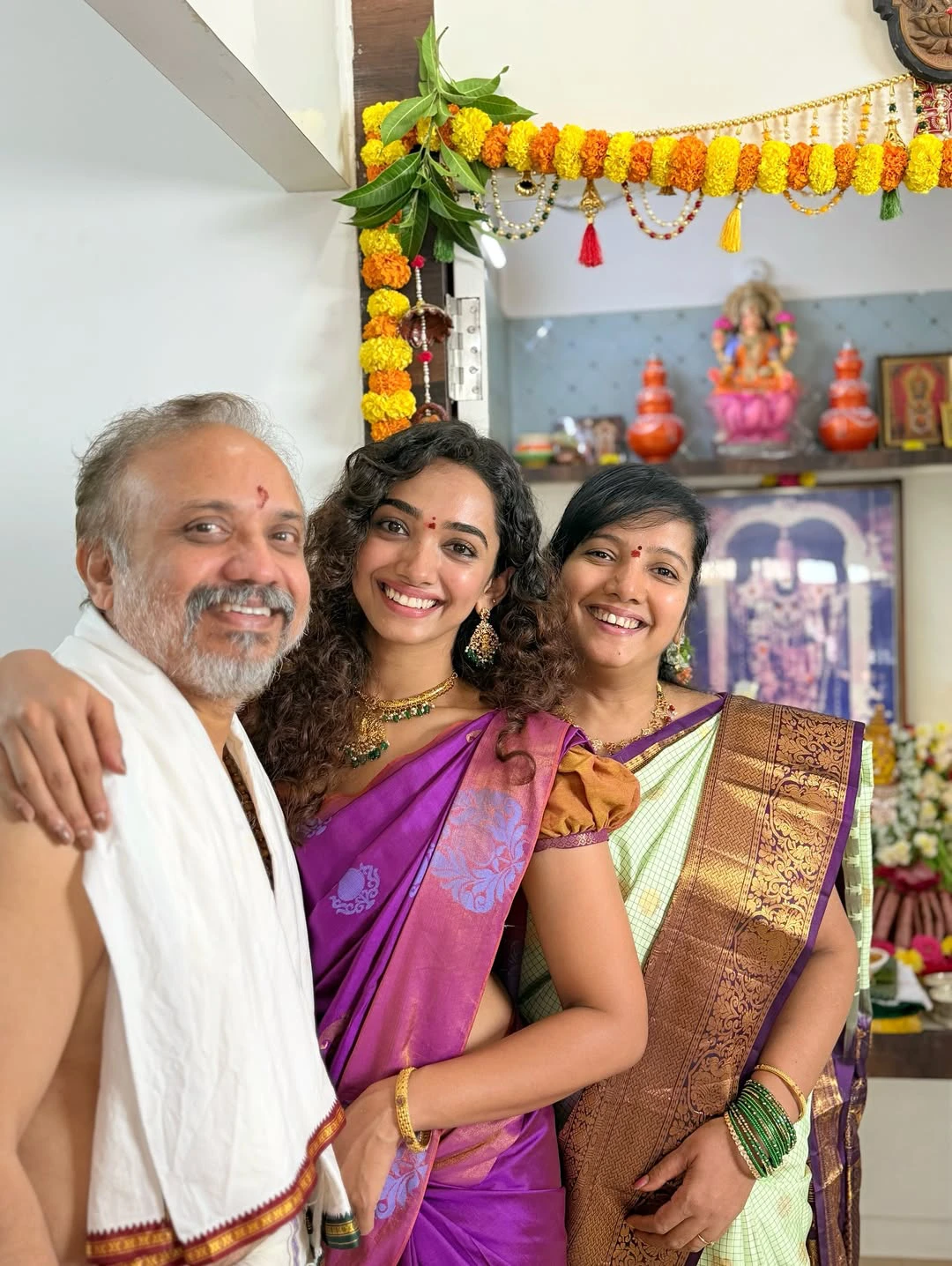 Saanve Megghana Sravana Sukravaram Special Traditional photos