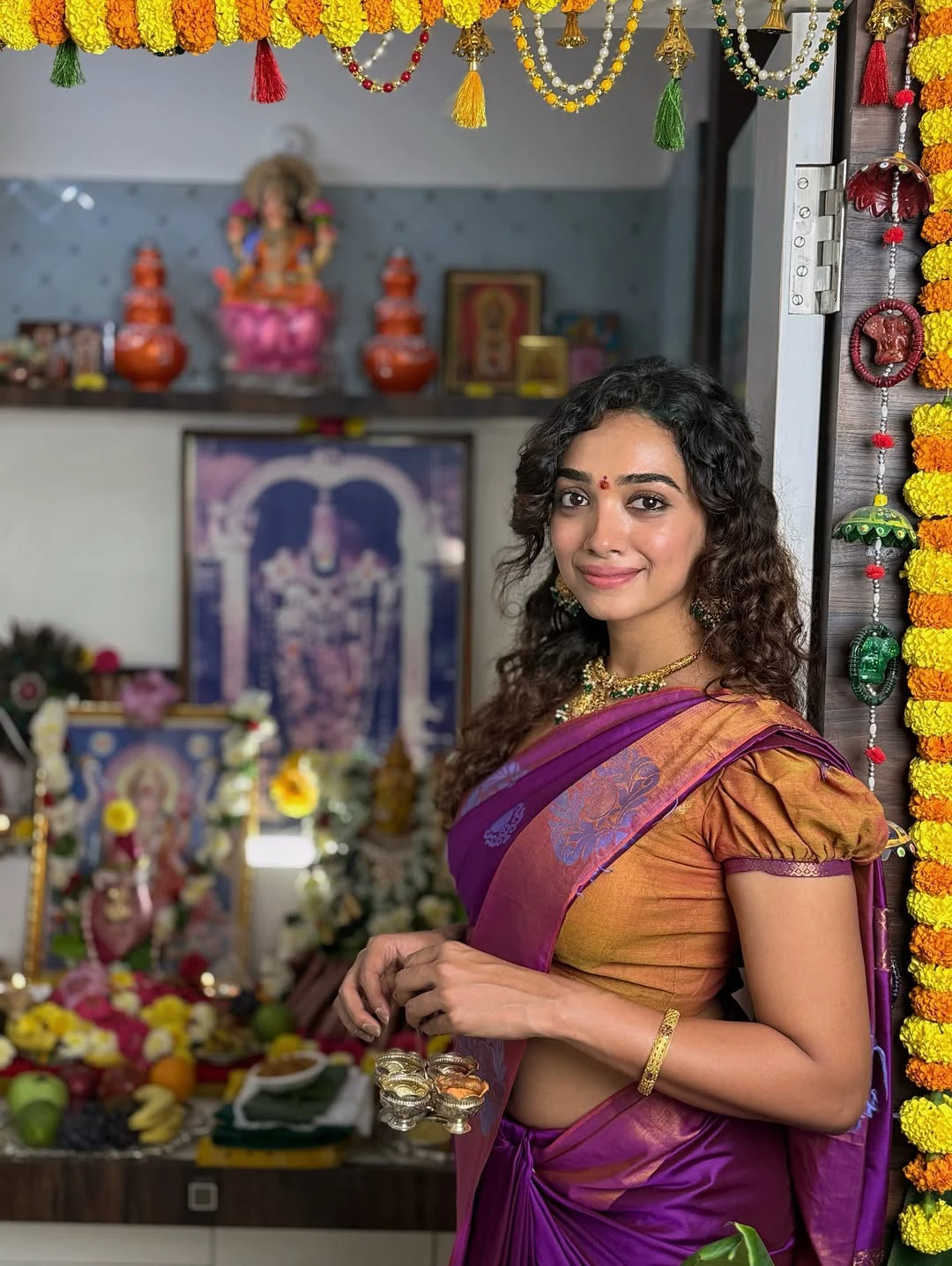 Saanve Megghana Sravana Sukravaram Special Traditional photos