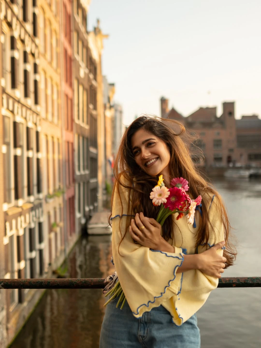 Simran Choudhary Cute Photos from Netherlands Vacation