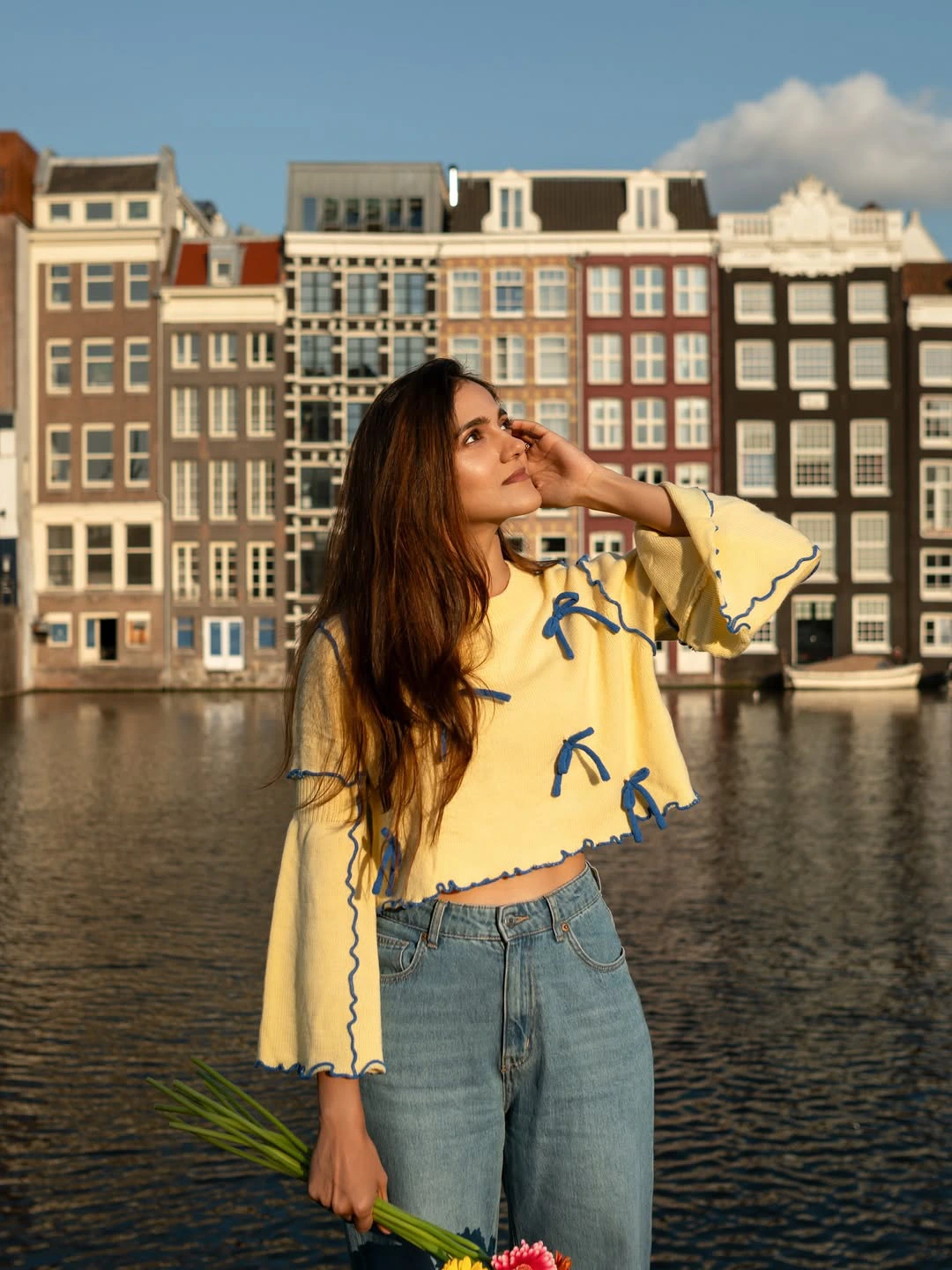 Simran Choudhary Cute Photos from Netherlands Vacation