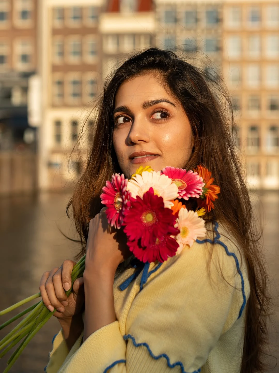 Simran Choudhary Cute Photos from Netherlands Vacation
