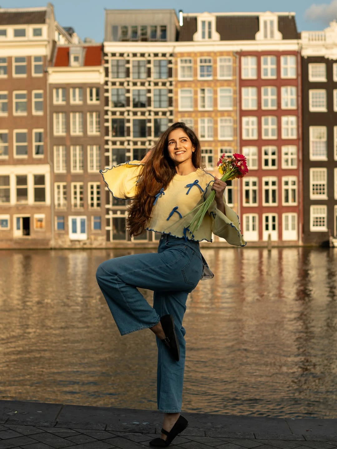 Simran Choudhary Cute Photos from Netherlands Vacation