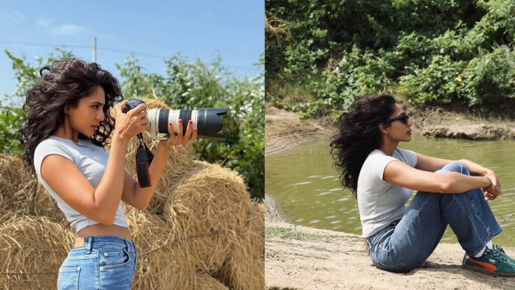 Sobhita Dhulipala Enjoying Vacation in Tamilnadu