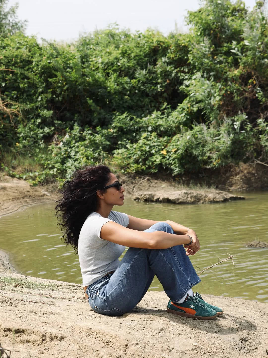 Sobhita Dhulipala Enjoying Vacation in Tamilnadu