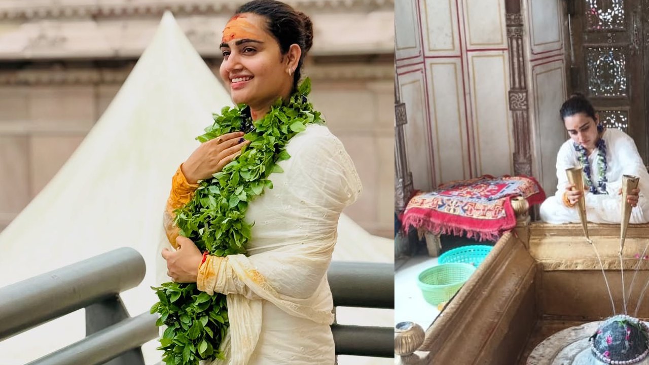 Soniya Singh : కాశీలో శివుని భక్తిలో మునిగిన సోనియా సింగ్.. ఫొటోలు..