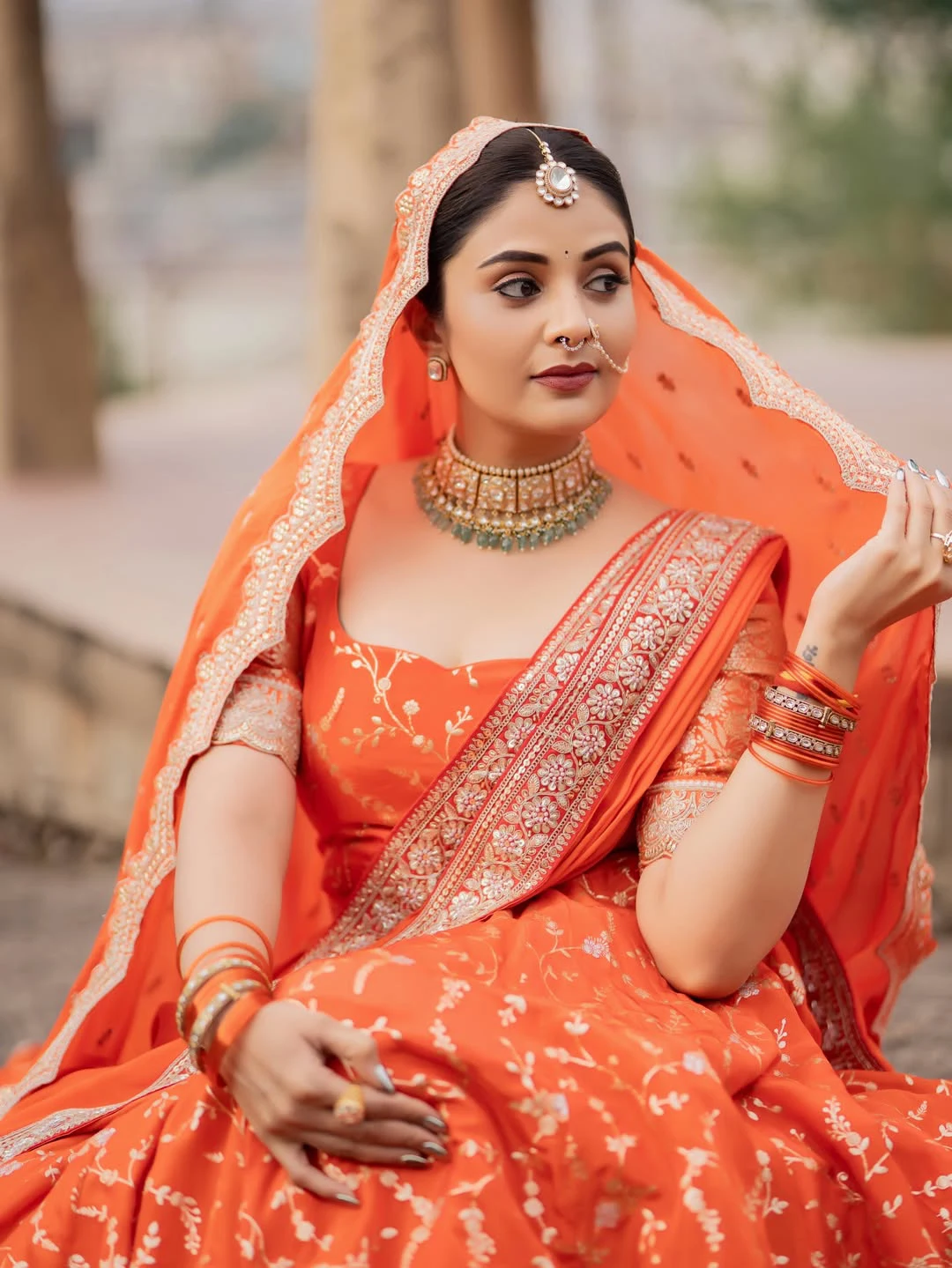Sreemukhi Special Photo Shoot in Queen Looks