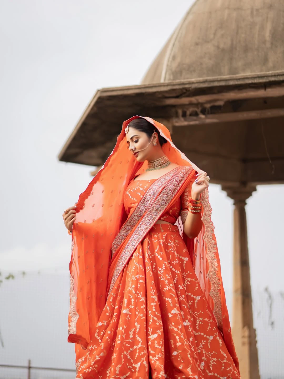Sreemukhi Special Photo Shoot in Queen Looks