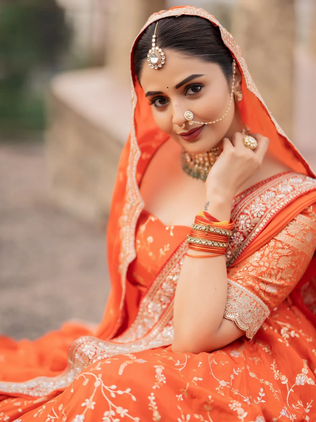 Sreemukhi Special Photo Shoot in Queen Looks