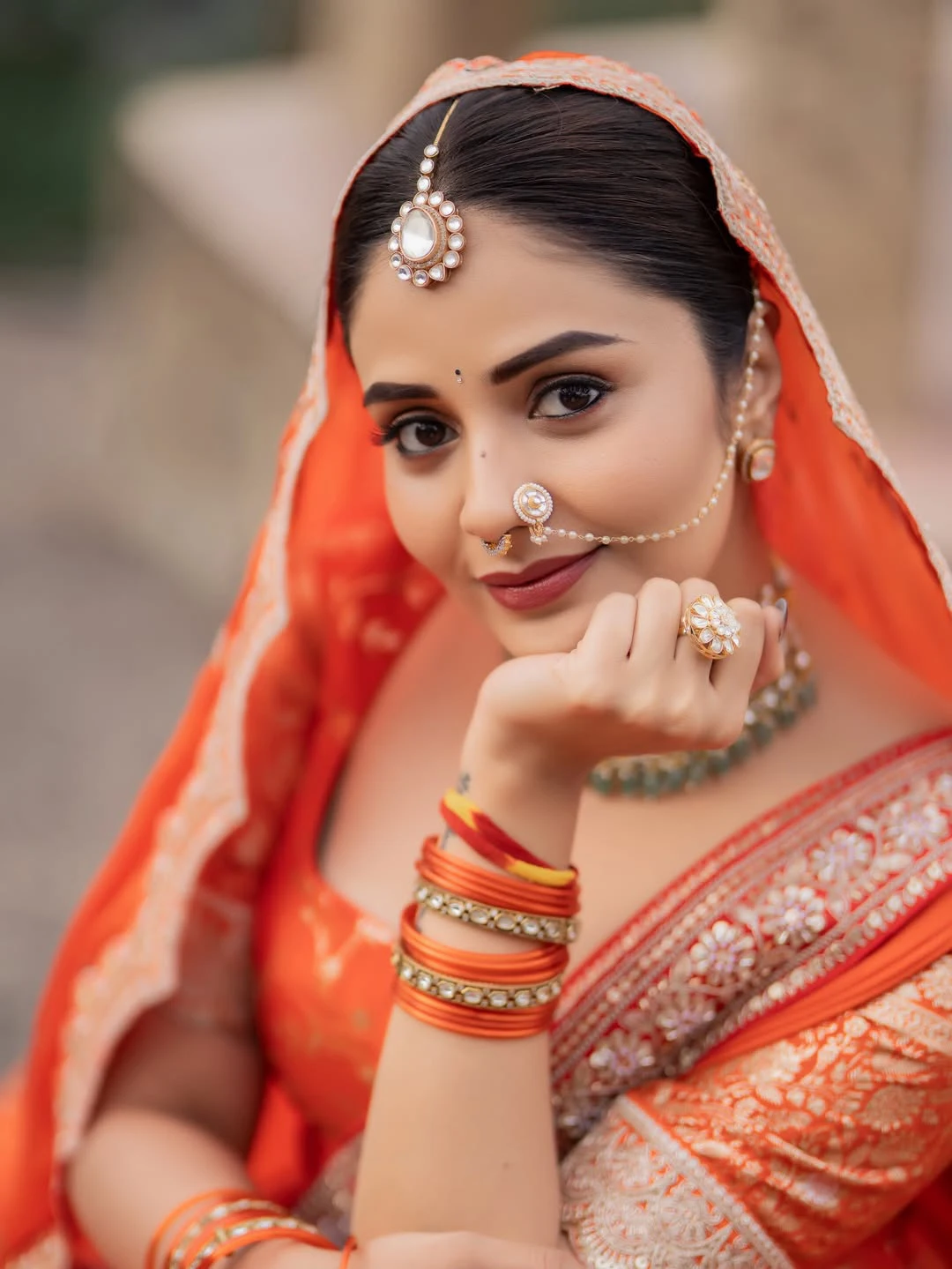 Sreemukhi Special Photo Shoot in Queen Looks