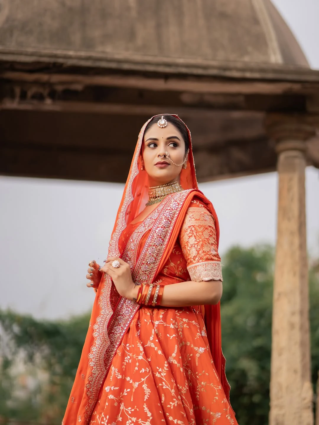 Sreemukhi Special Photo Shoot in Queen Looks