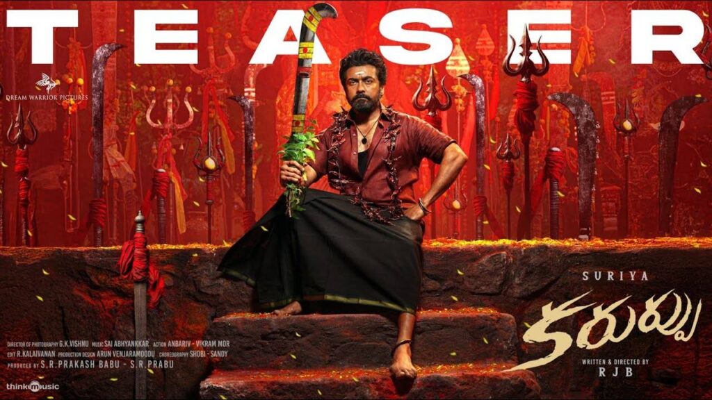 Suriya Karuppu Teaser out now