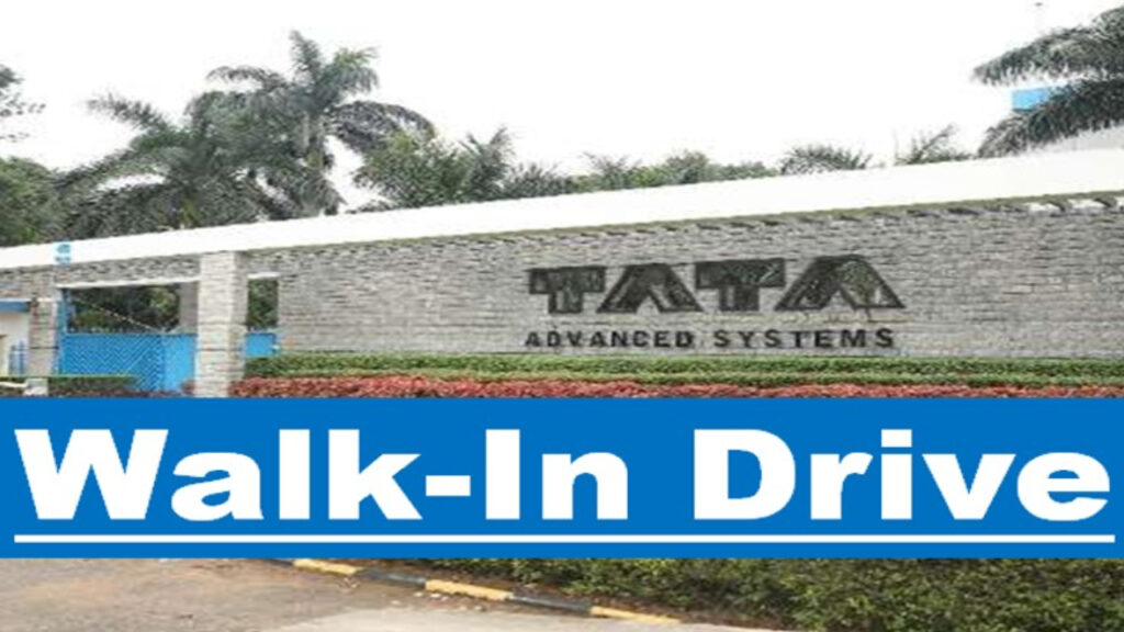Tata Advanced Systems Limited Walk-in Drive