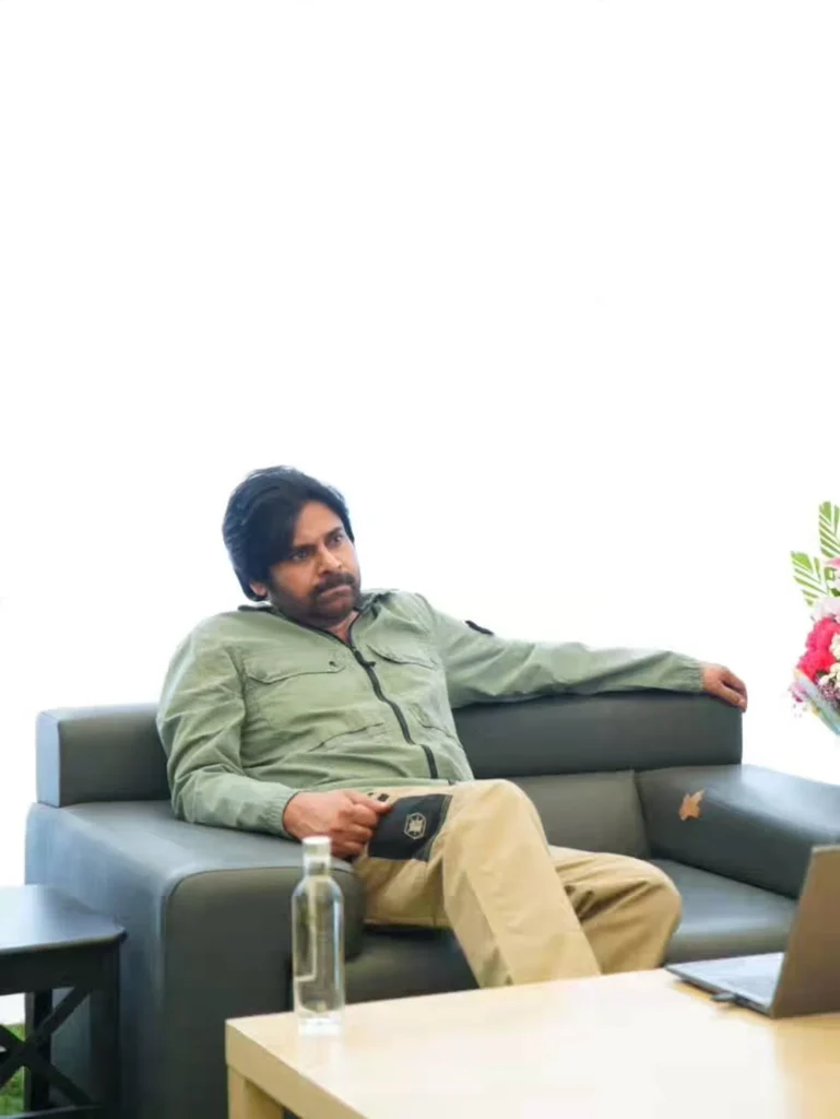 Pawan Kalyan Photos goes Viral From Ustaad Bhagat Singh Shoot 