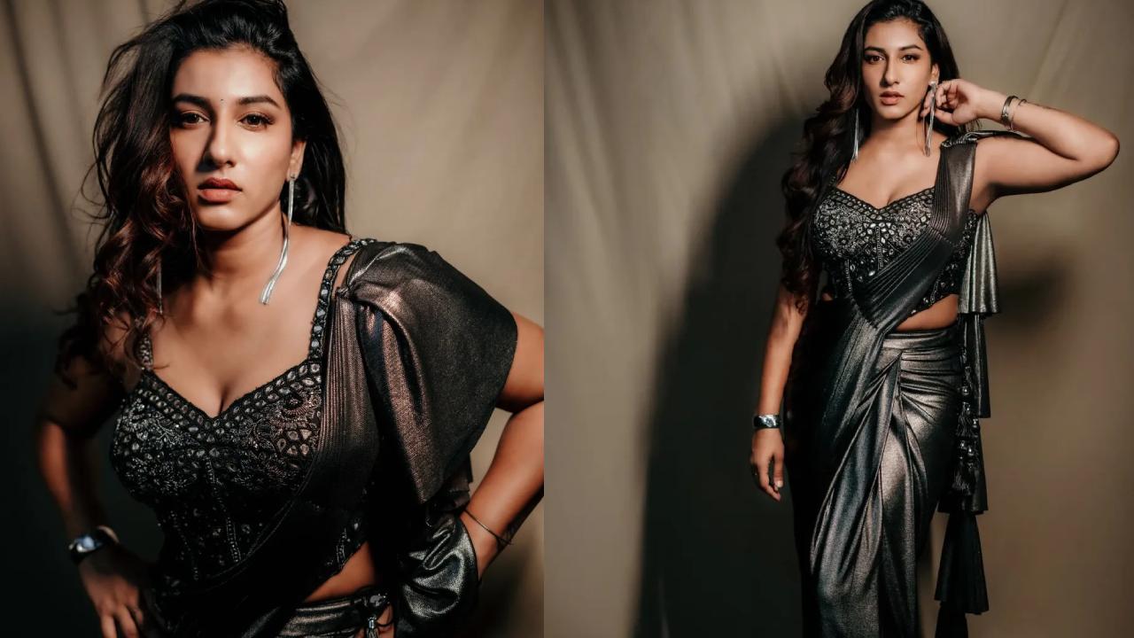 Vishnupriya Bhimeneni : బ్లాక్ చీరలో యాంకర్ విష్ణుప్రియ బ్యూటీ.. ఫొటోలు..