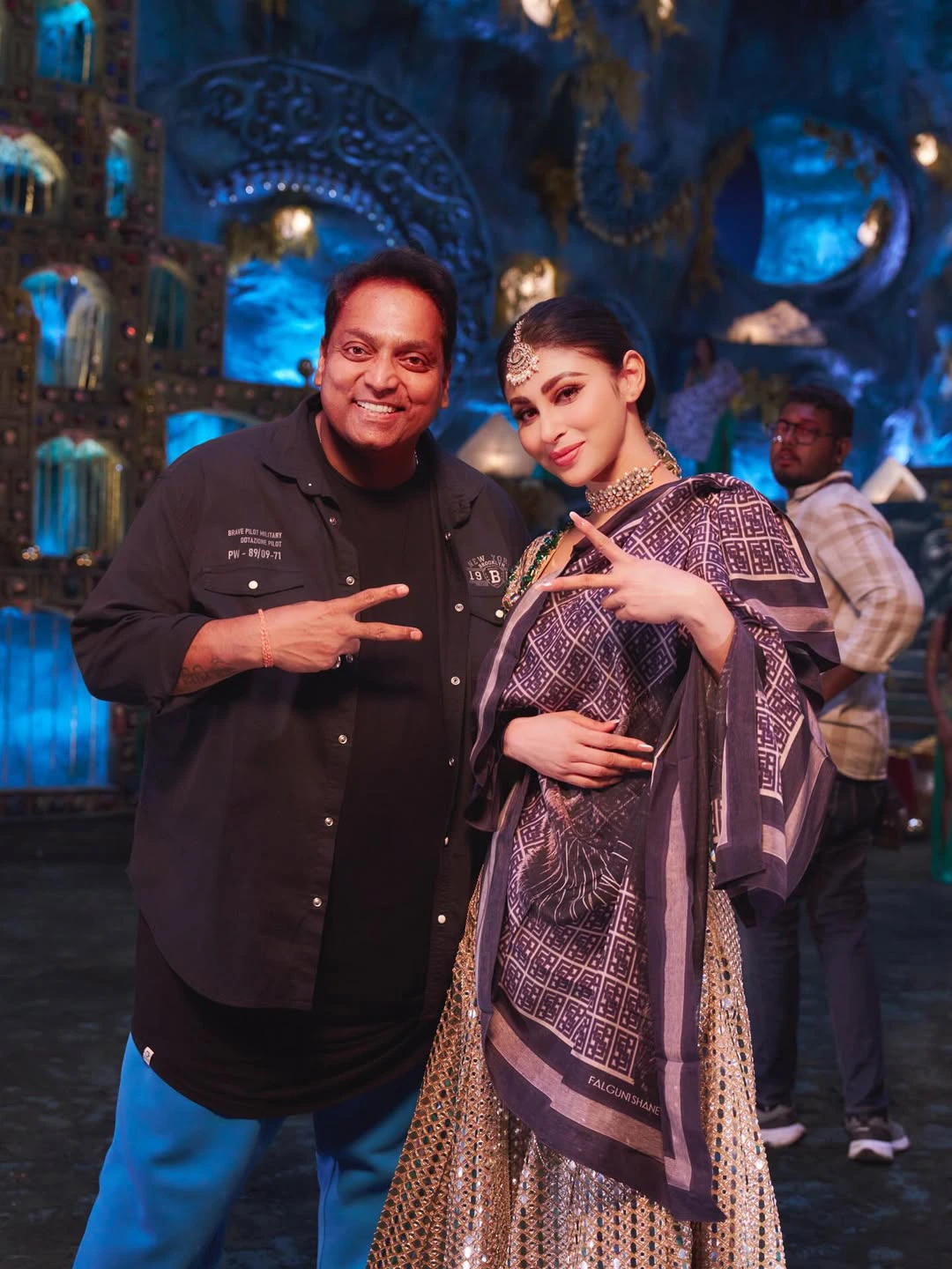 Chiranjeevi Mouni Roy Vishwambhara Special Song Shoot Completed