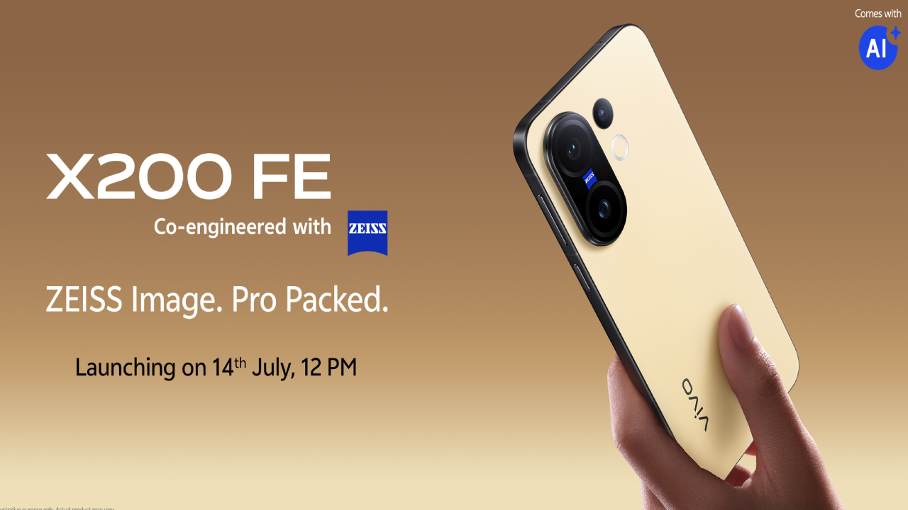Vivo X200 FE : ఖతర్నాక్ ఫీచర్లతో కొత్త వివో X200 FE ఫోన్ వచ్చేస్తోంది.. లాంచ్ డేట్, కెమెరా, ధర వివరాలివే..! Vivo X200 FE : ఖతర్నాక్ ఫీచర్లతో కొత్త వివో X200 FE ఫోన్ వచ్చేస్తోంది.. లాంచ్ డేట్, కెమెరా, ధర వివరాలివే..!