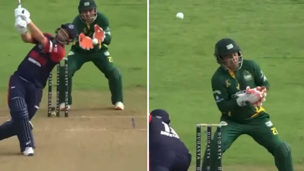 WCL 2025 Kamran Akmal fumbles behind stumps yet again
