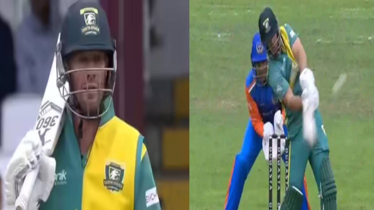 WCL 2025 : ఏబీ డివిలియర్స్ విధ్వంసం.. రాయుడు డకౌట్, ఉతప్ప, ధావన్, రైనా విఫలం.. దక్షిణాఫ్రికా చేతిలో చిత్తుగా ఓడిన భారత్.. WCL 2025 : ఏబీ డివిలియర్స్ విధ్వంసం.. రాయుడు డకౌట్, ఉతప్ప, ధావన్, రైనా విఫలం.. దక్షిణాఫ్రికా చేతిలో చిత్తుగా ఓడిన భారత్..