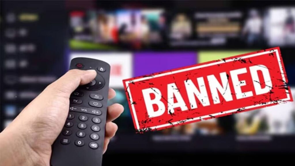 banned apps and websites