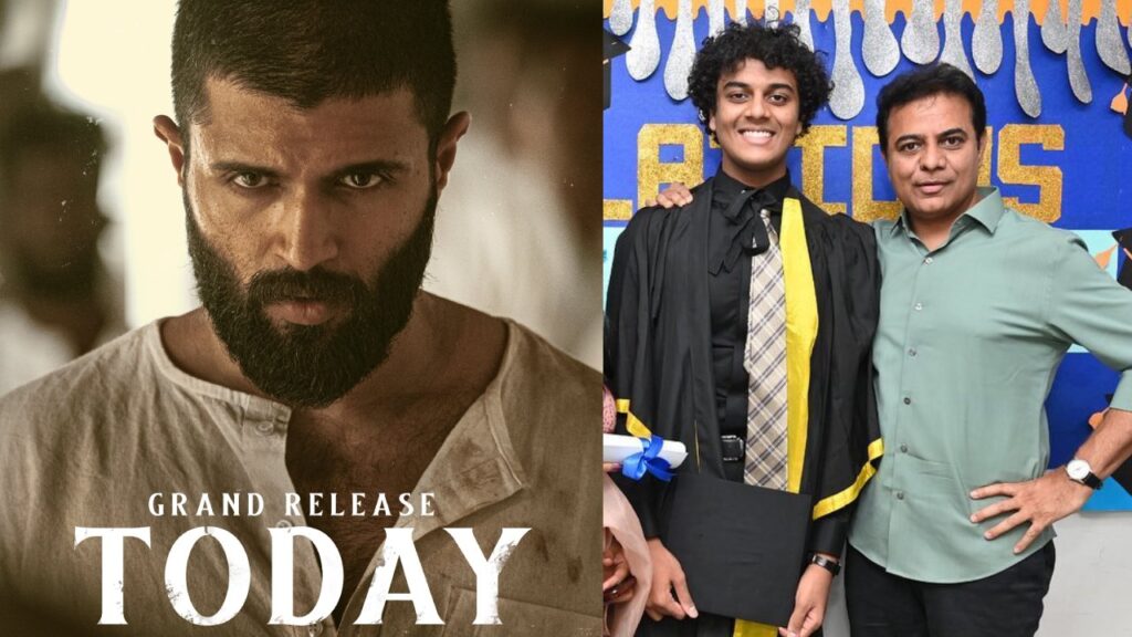 KTR Son Himanshu Rao Tweet on Vijay Deverakonda Kingdom Movie