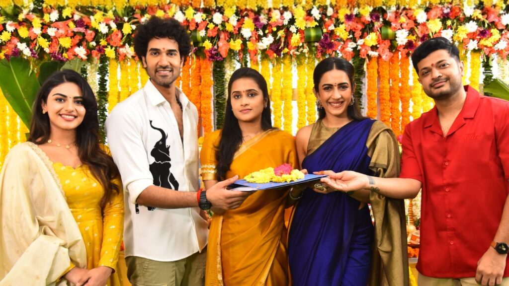 Niharika Konidela New Movie Opening with Sangeeth Sobhan and Nayan Sarika as Pair