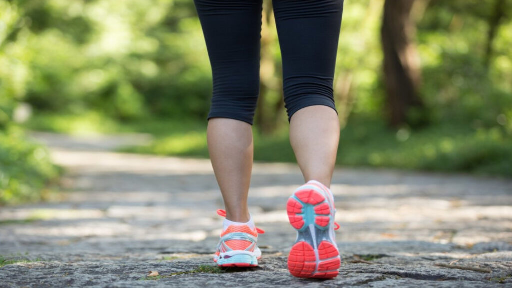Is morning walking better or evening walking better?
