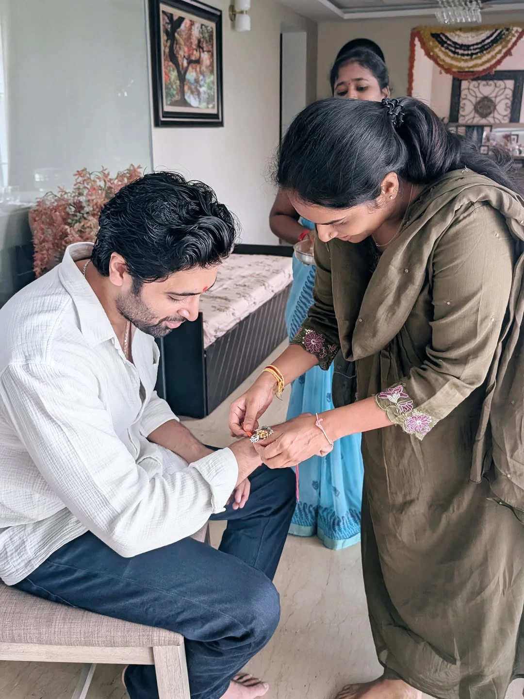 Adivi Sesh Rakhi Festival Celebrations