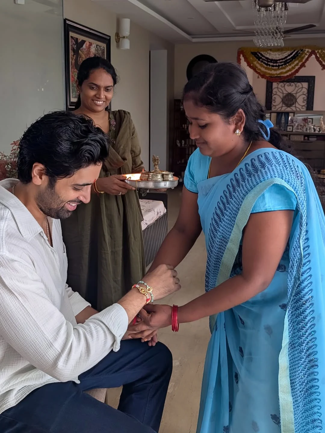 Adivi Sesh Rakhi Festival Celebrations