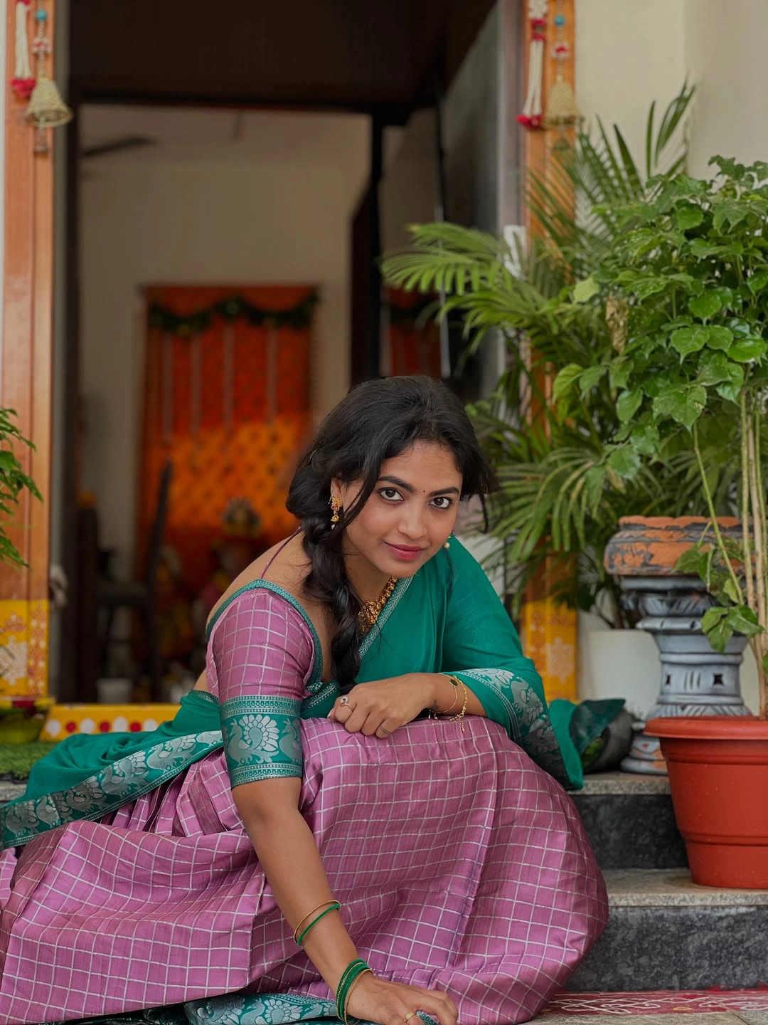 Alekhya Harika Sravana Sukravaram Special Traditional Looks