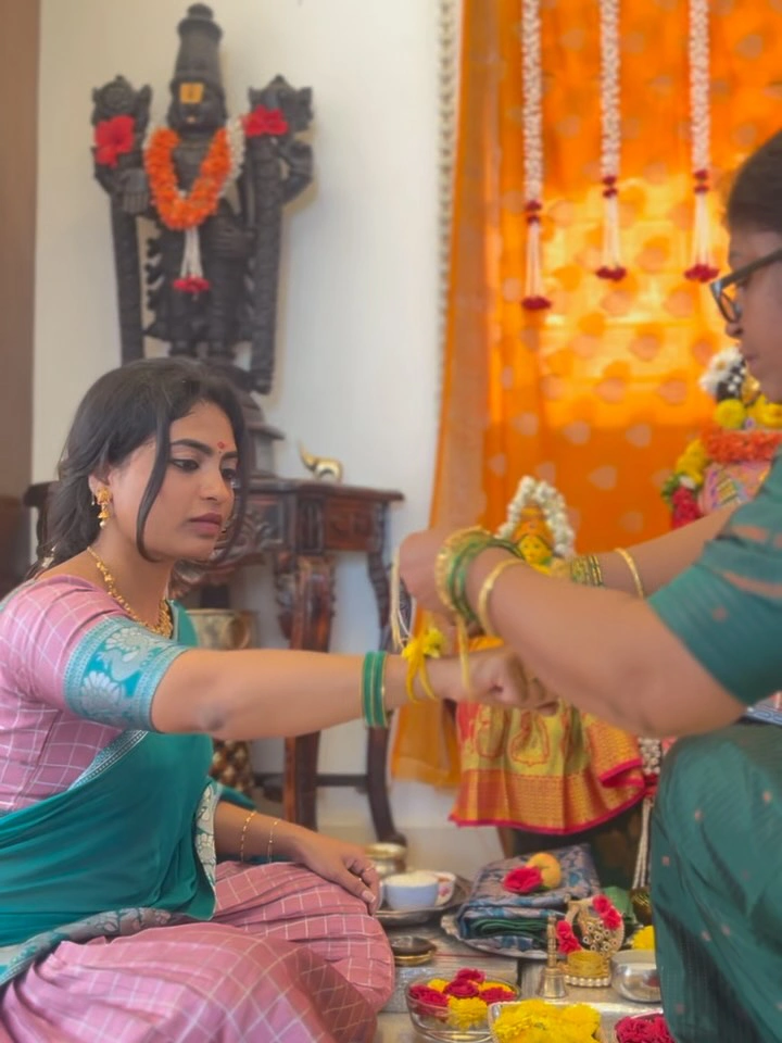 Alekhya Harika Sravana Sukravaram Special Traditional Looks