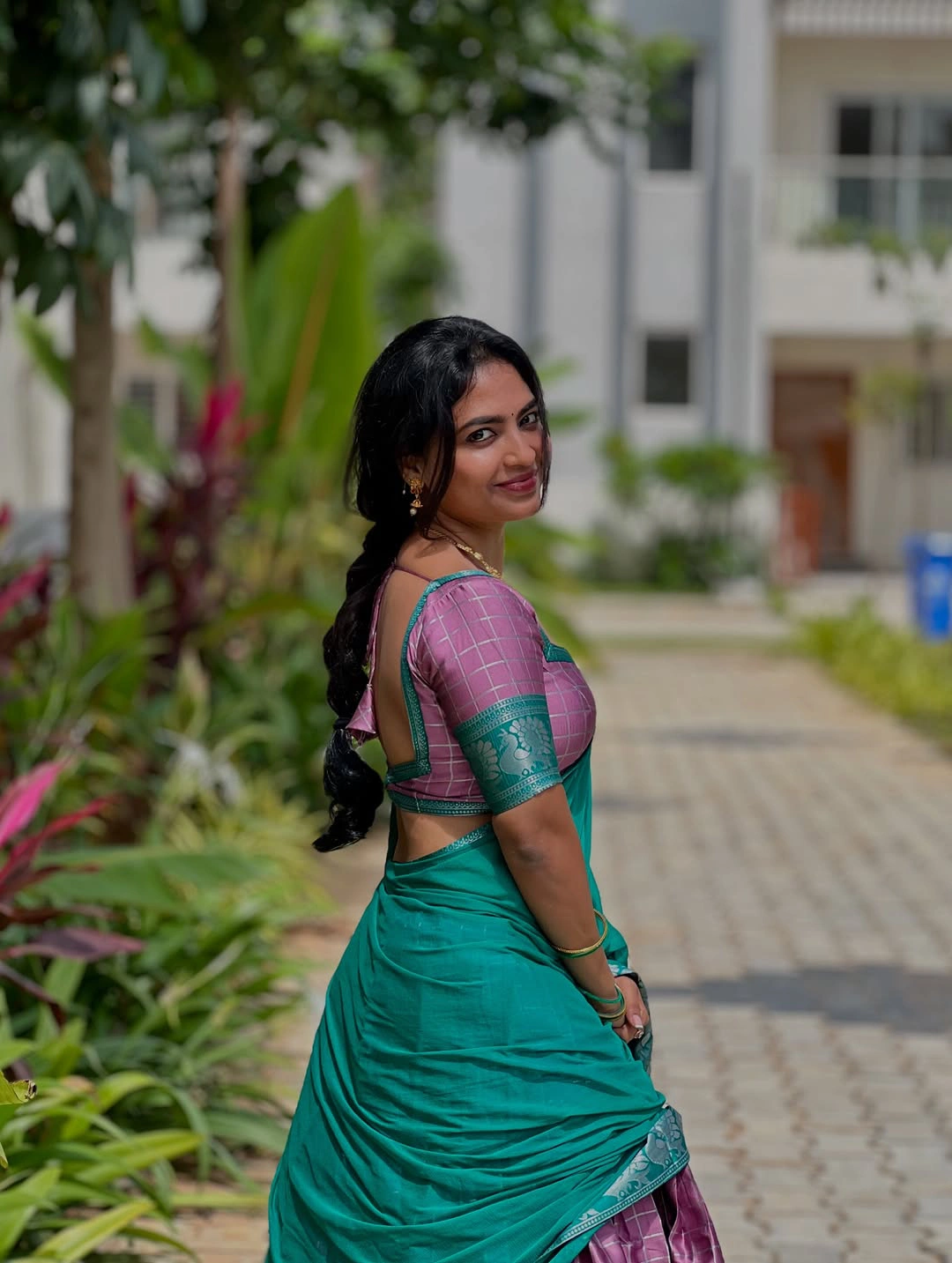 Alekhya Harika Sravana Sukravaram Special Traditional Looks