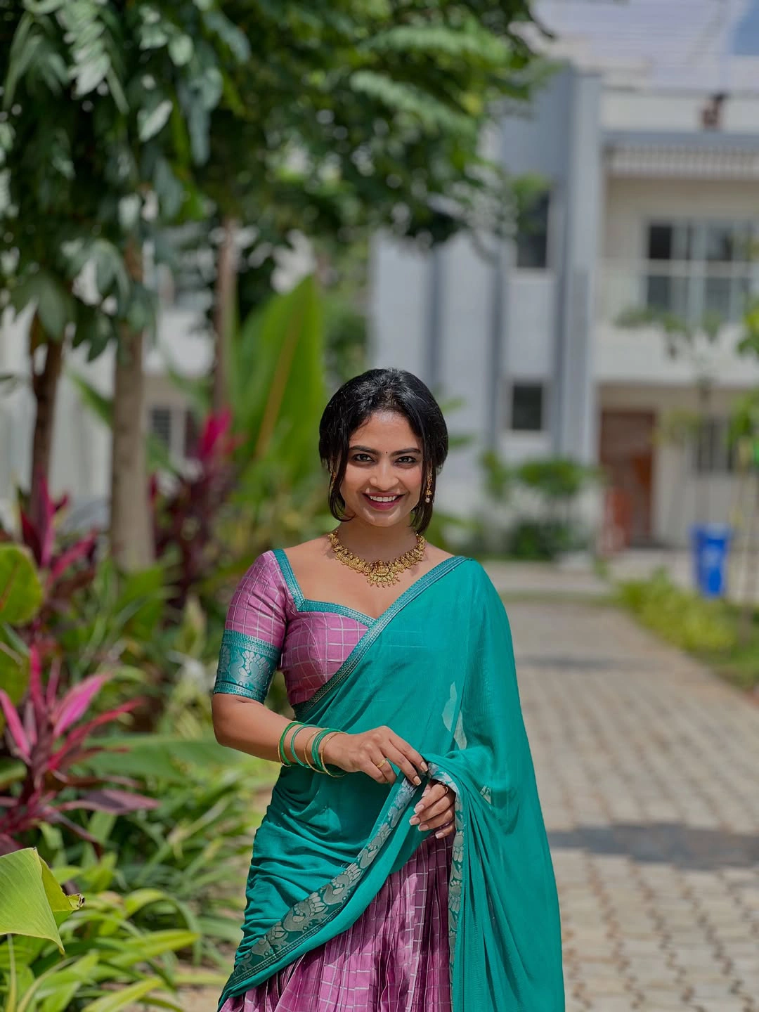 Alekhya Harika Sravana Sukravaram Special Traditional Looks