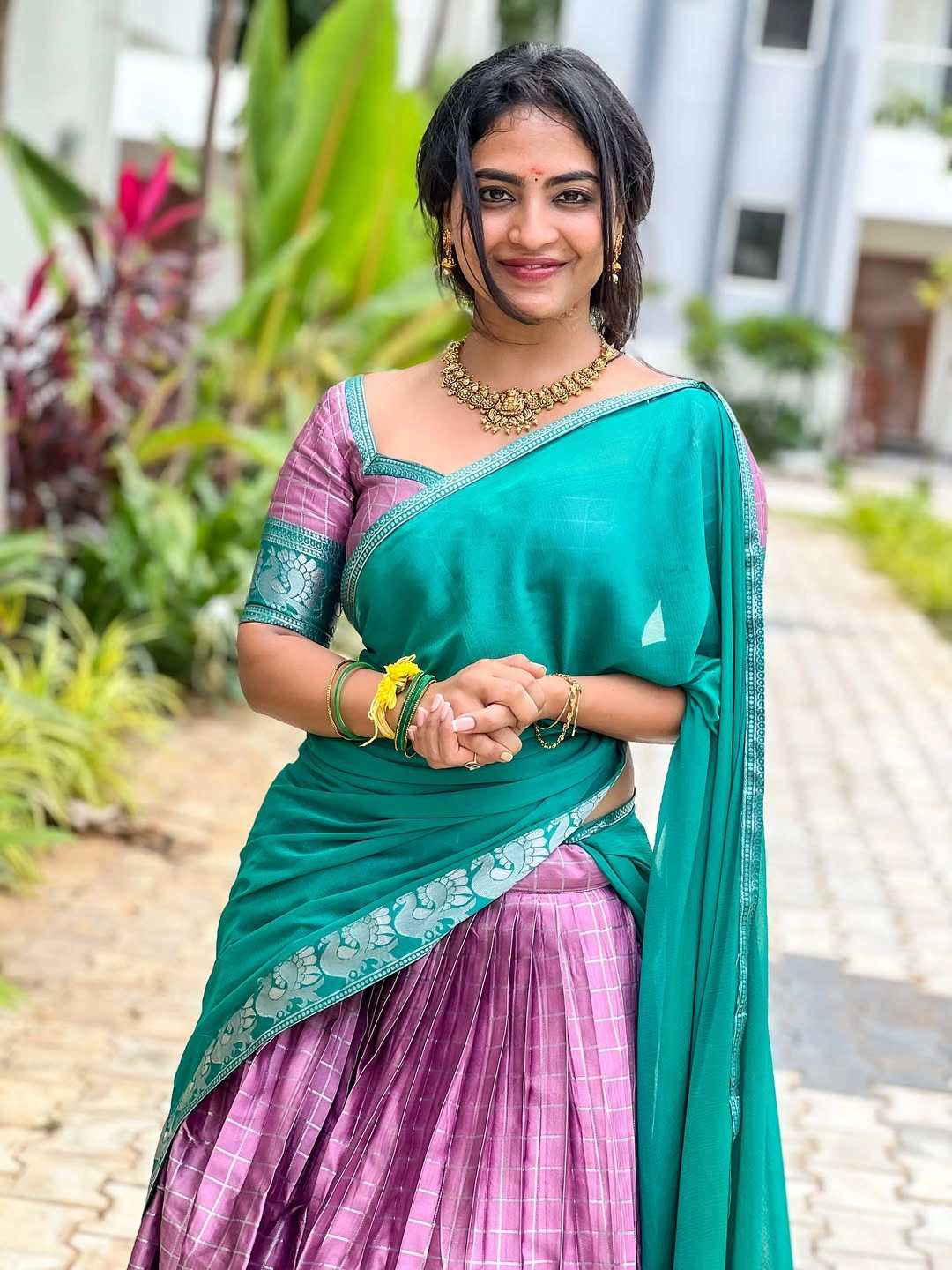 Alekhya Harika Sravana Sukravaram Special Traditional Looks