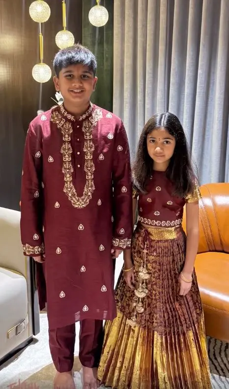 Allu Ayaan Arha Vinayaka Chavithi Pooja