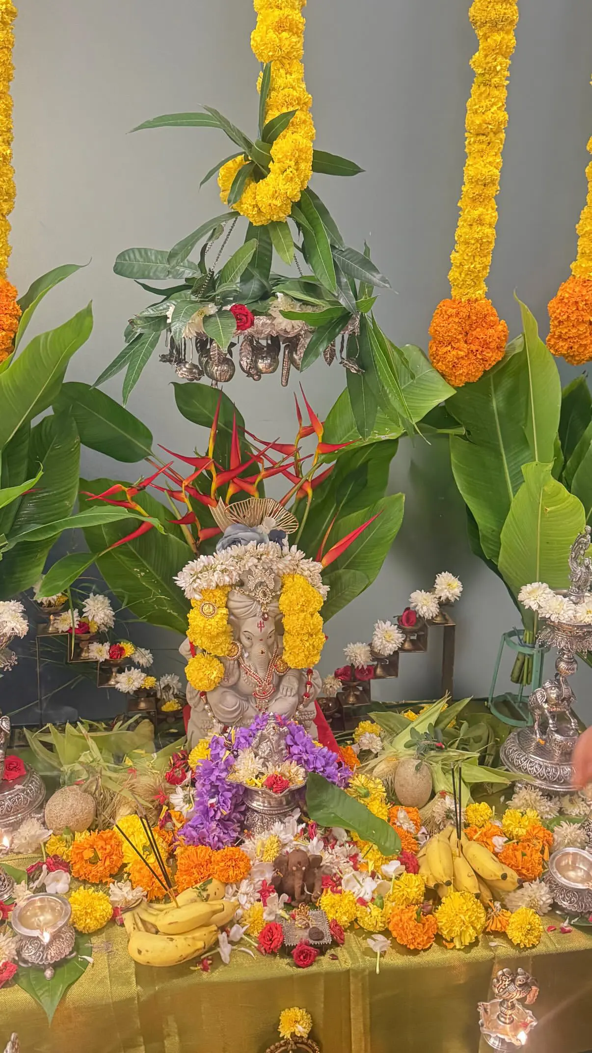 Allu Ayaan Arha Vinayaka Chavithi Pooja