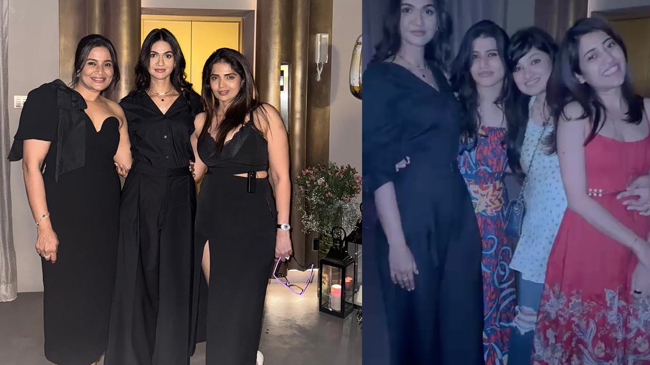 Allu Arjun Wife : ఫ్రెండ్స్ తో అల్లు అర్జున్ భార్య.. వీకెండ్ పార్టీ ఫొటోలు..