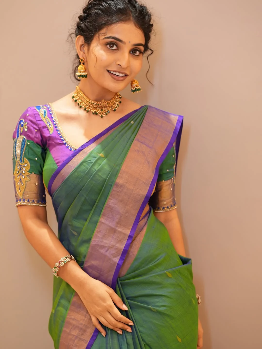 Ananya nagalla Varalakshmi Vratham Traditional Photos