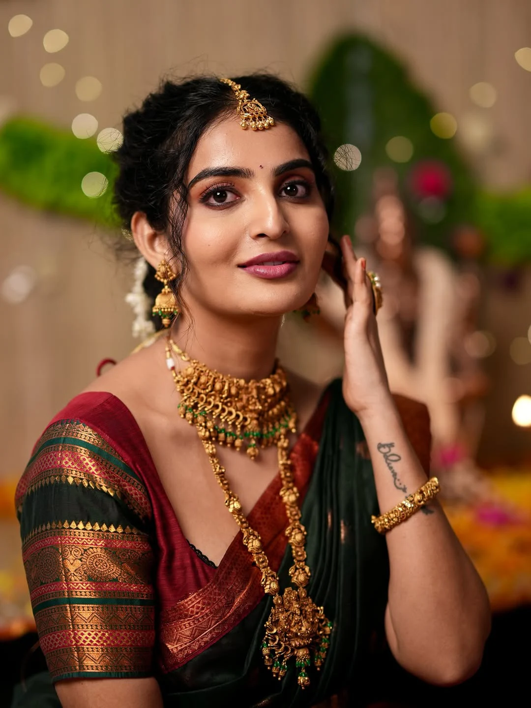 Ananya nagalla Varalakshmi Vratham Traditional Photos
