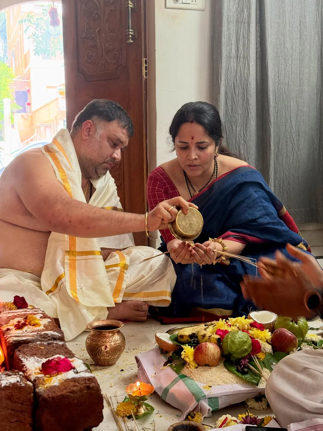 Anasuya Bharadwaj Rakhi Special Family Photos