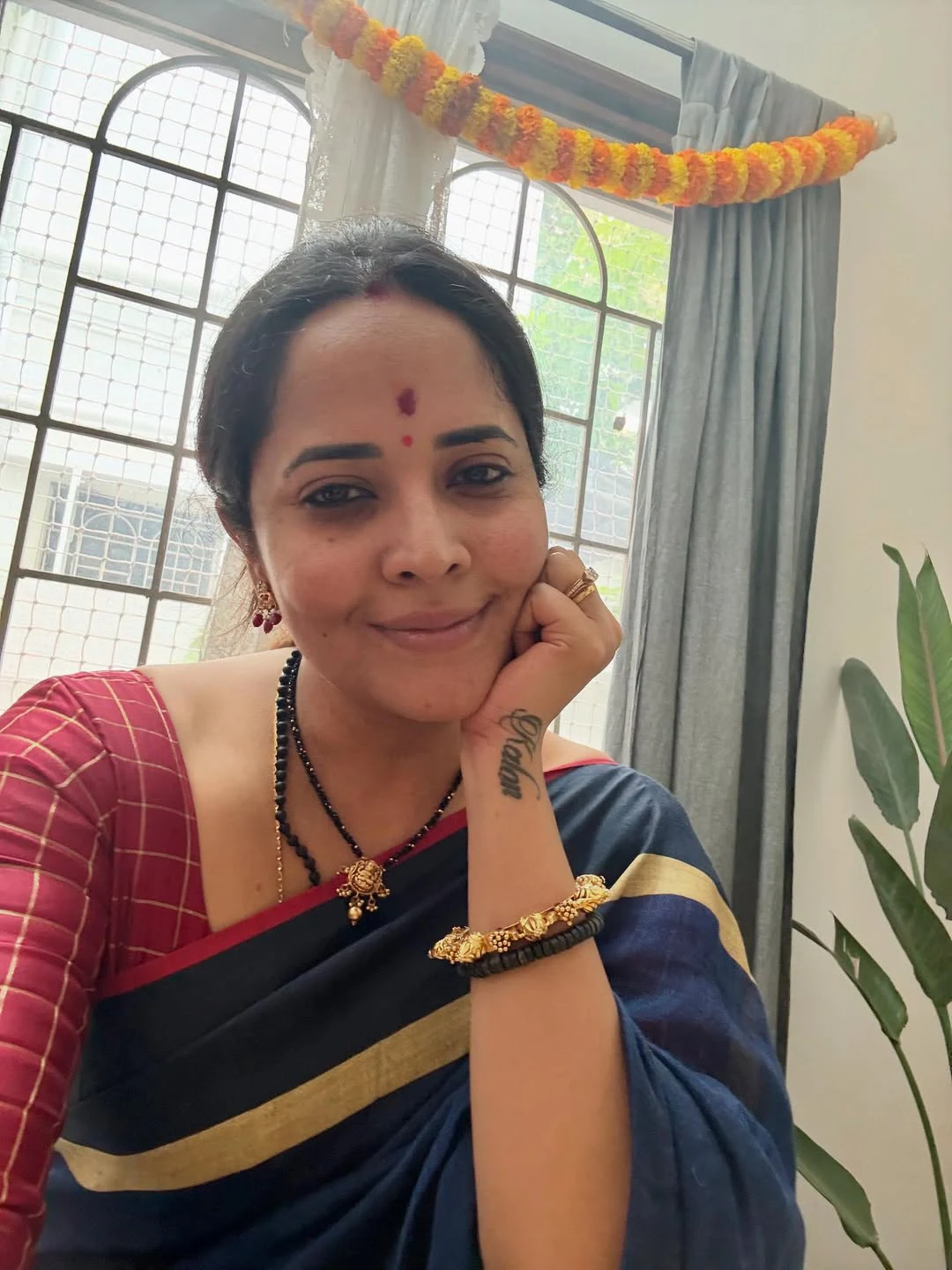 Anasuya Bharadwaj Rakhi Special Family Photos