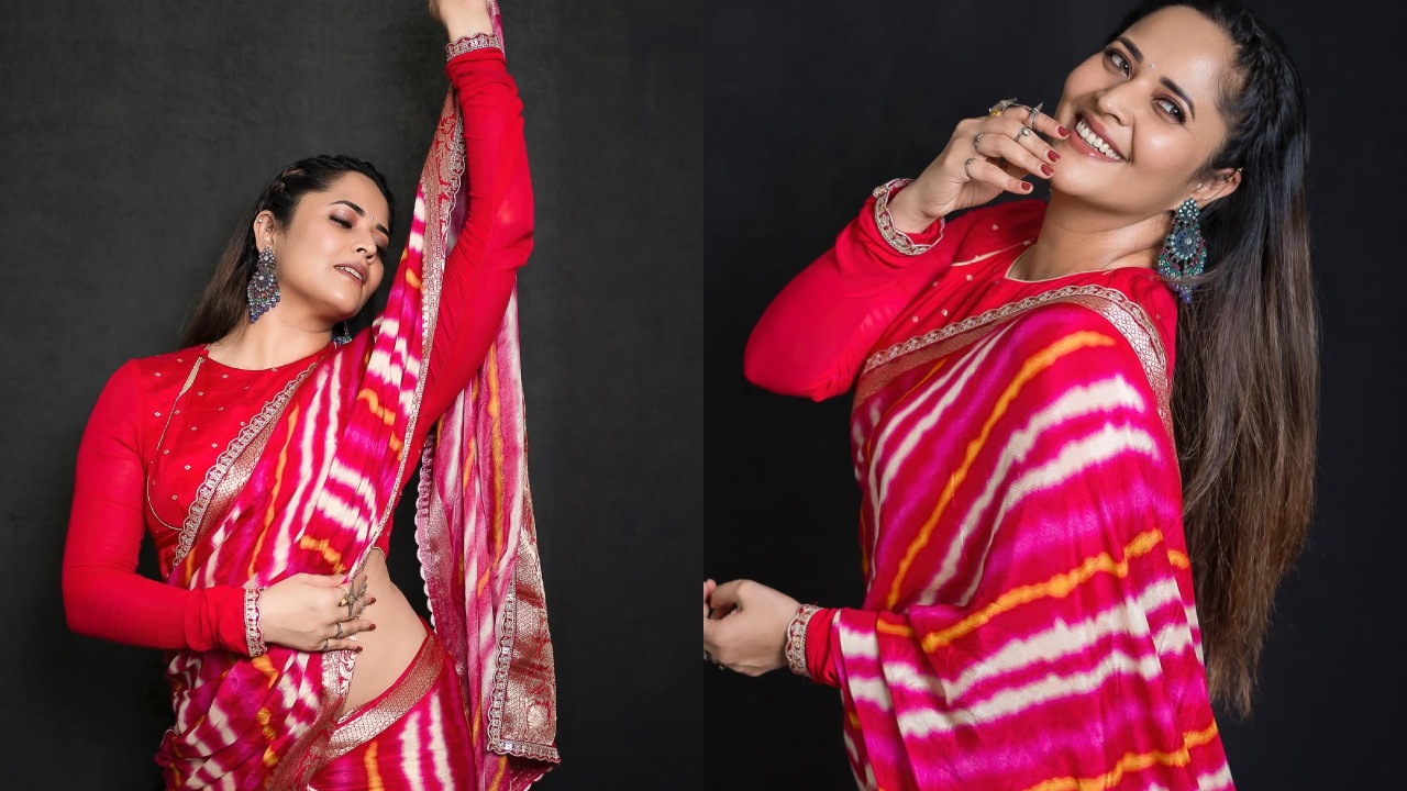 Anasuya Bharadwaj : చీరకట్టులో సింపుల్ లుక్స్ తో మెరిపిస్తున్న అనసూయ..