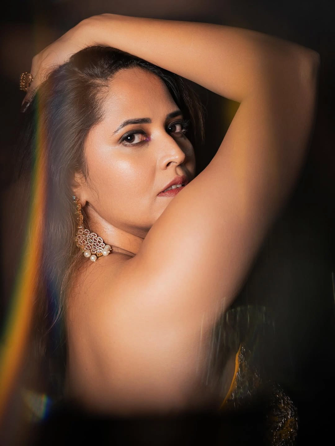 Anasuya Bharadwaj Sizzling Poses in Saree