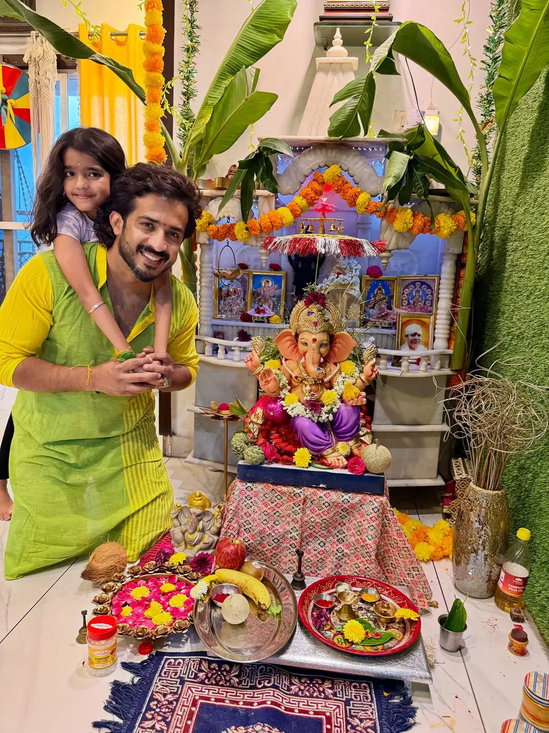 Anchor Ravi Vinayaka Chavithi Celebrations with Family