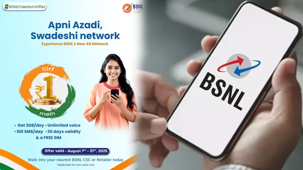 BSNL Freedom Offer : BSNL యూజర్లకు బంపర్ ఆఫర్.. జస్ట్ రూ. 1తో రోజుకు 2GB హైస్పీడ్ డేటా, అన్లిమిటెడ్ కాలింగ్, 28 రోజుల వ్యాలిడిటీ..! BSNL Freedom Offer : BSNL యూజర్లకు బంపర్ ఆఫర్.. జస్ట్ రూ. 1తో రోజుకు 2GB హైస్పీడ్ డేటా, అన్లిమిటెడ్ కాలింగ్, 28 రోజుల వ్యాలిడిటీ..!