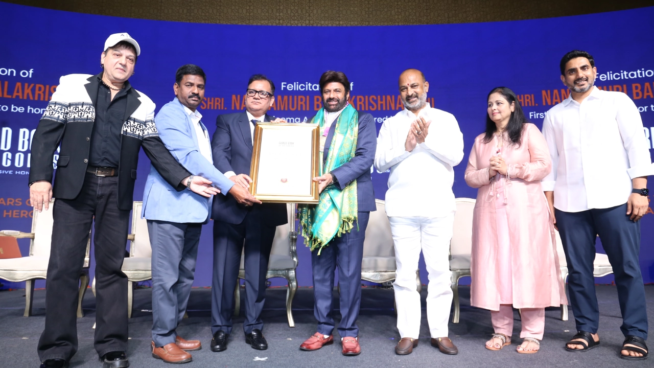 Balakrishna Felicitation for World Book of Record