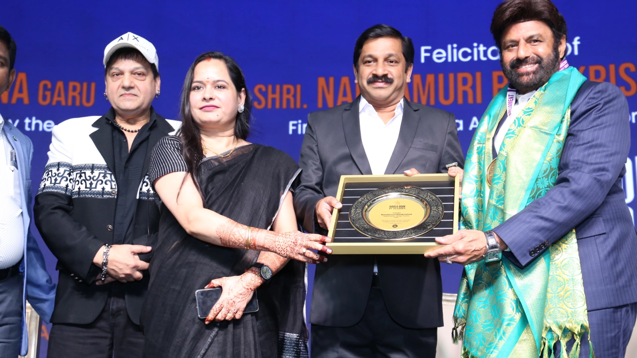 Balakrishna Felicitation for World Book of Record