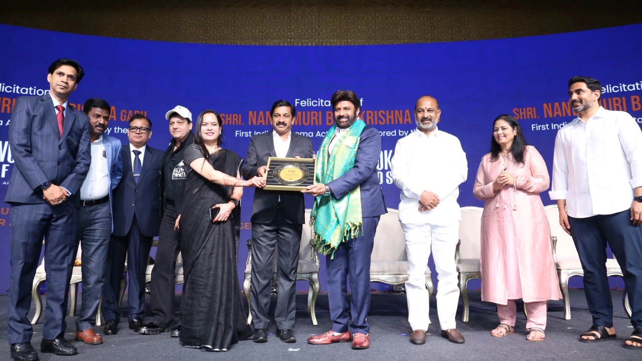 Balakrishna Felicitation for World Book of Record