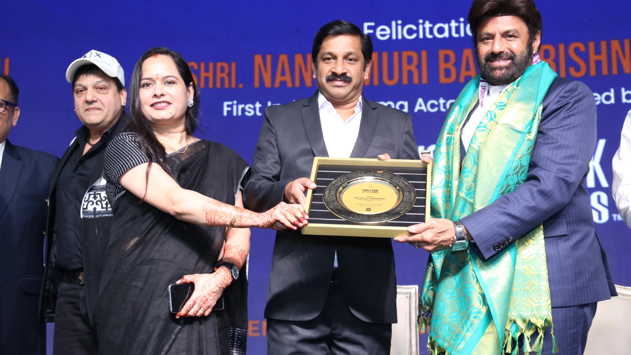 Balakrishna Felicitation for World Book of Record
