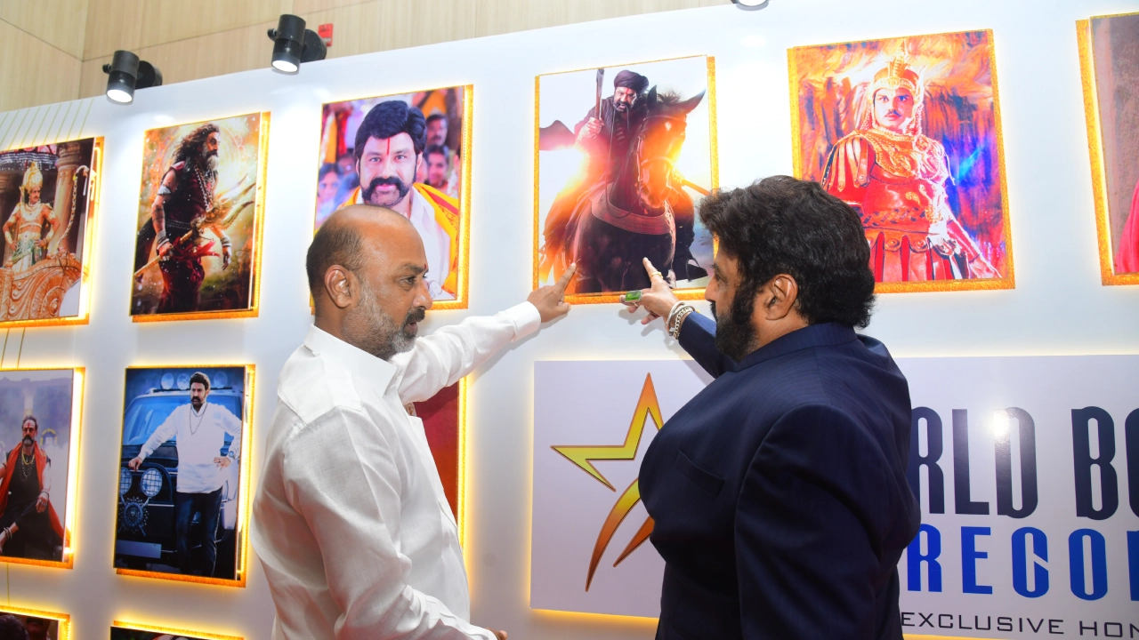 Balakrishna Felicitation for World Book of Record